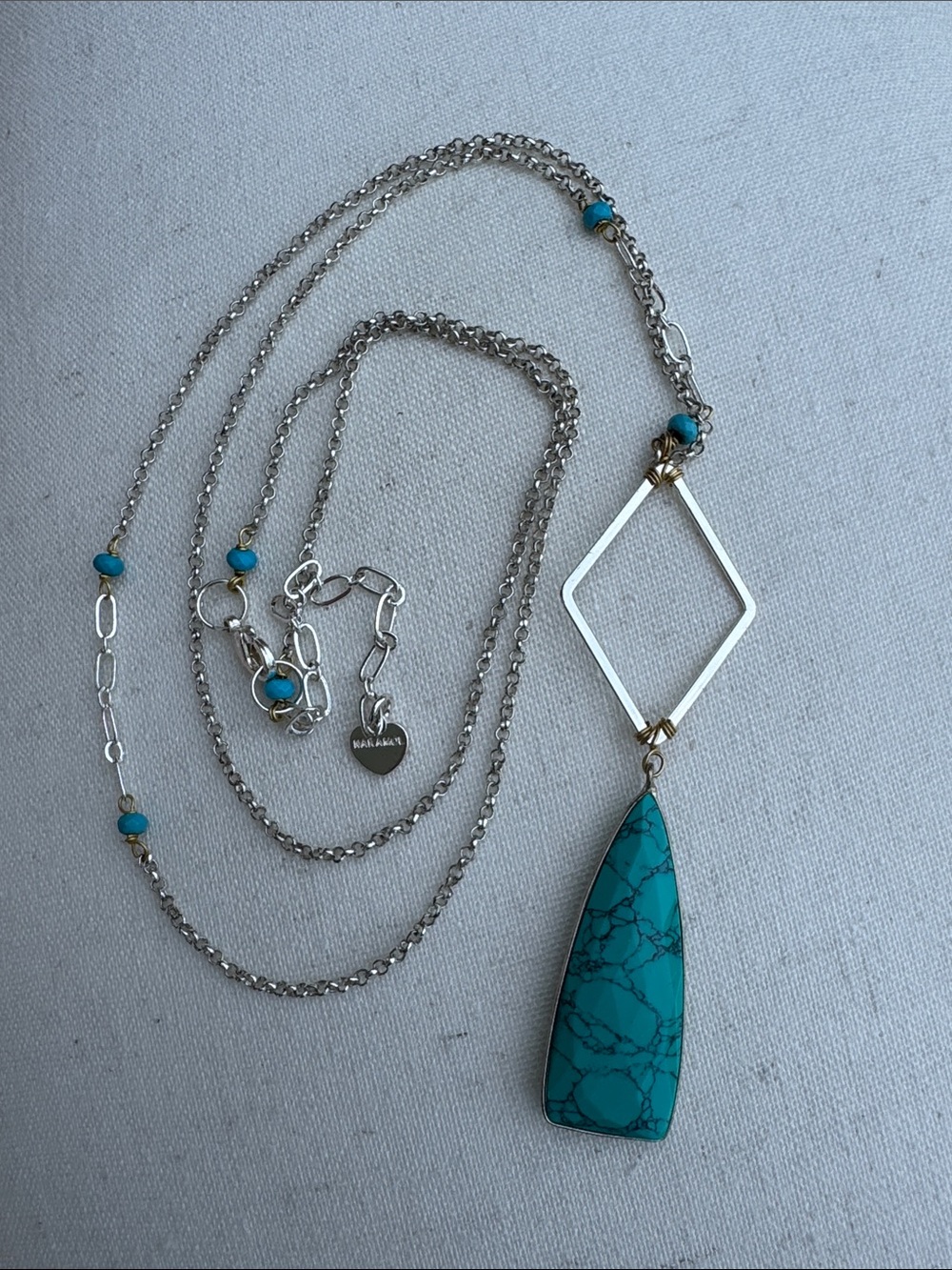 Nakamol Brynne Triangle pendant necklace - NWOT